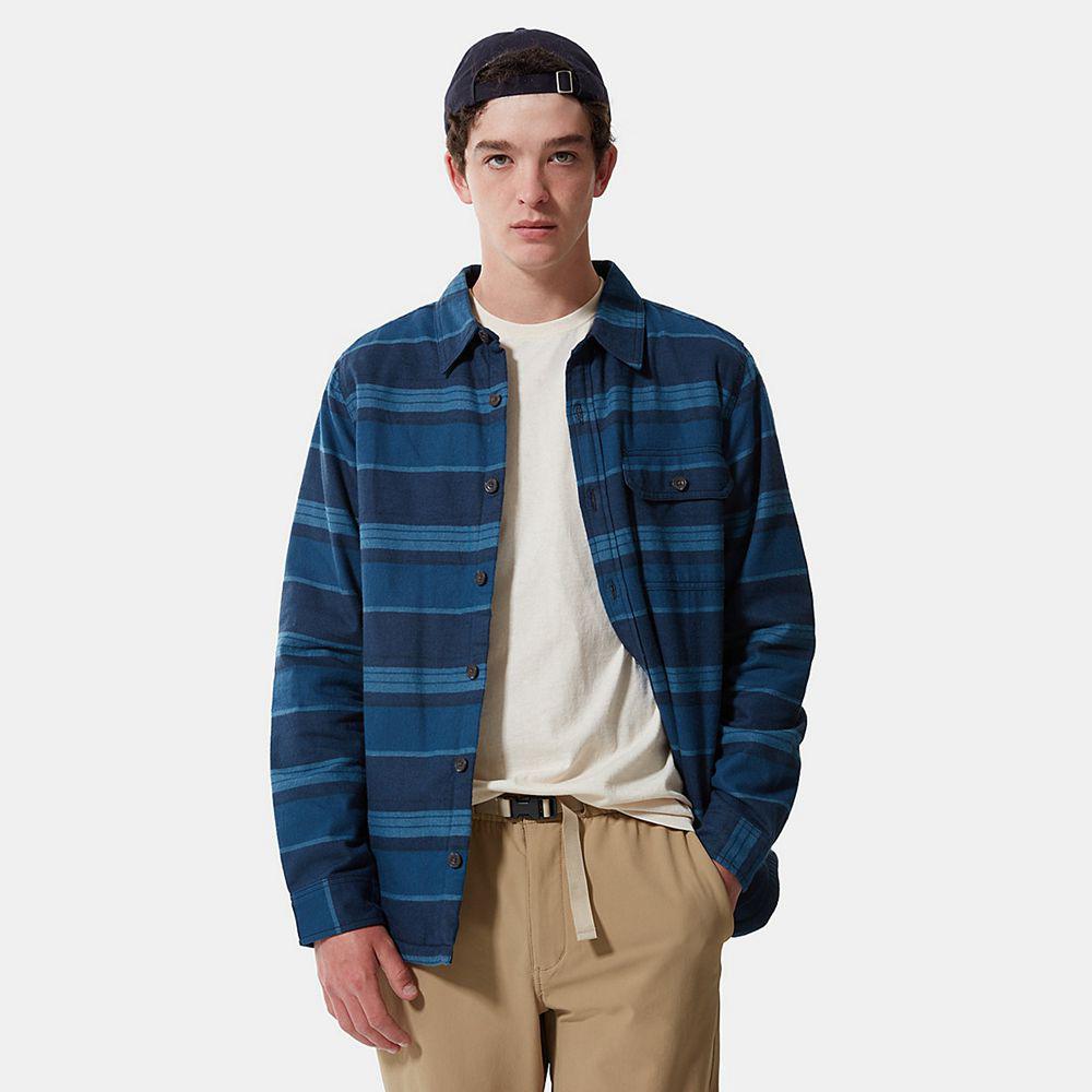 The North Face Campshire Ανδρικα Πουκάμισα - Μπλε (UWDJ69870)